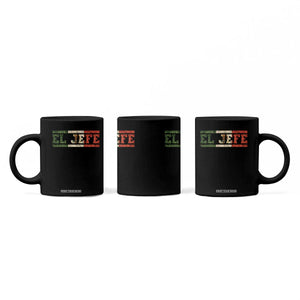 El Jefe Coffee Mug Funny Mexican Boss Spanish Slang TS11 Print Your Wear