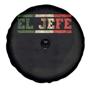 El Jefe Spare Tire Cover Funny Mexican Boss Spanish Slang TS11 Print Your Wear