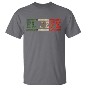 El Jefe T Shirt Funny Mexican Boss Spanish Slang TS11 Charcoal Print Your Wear