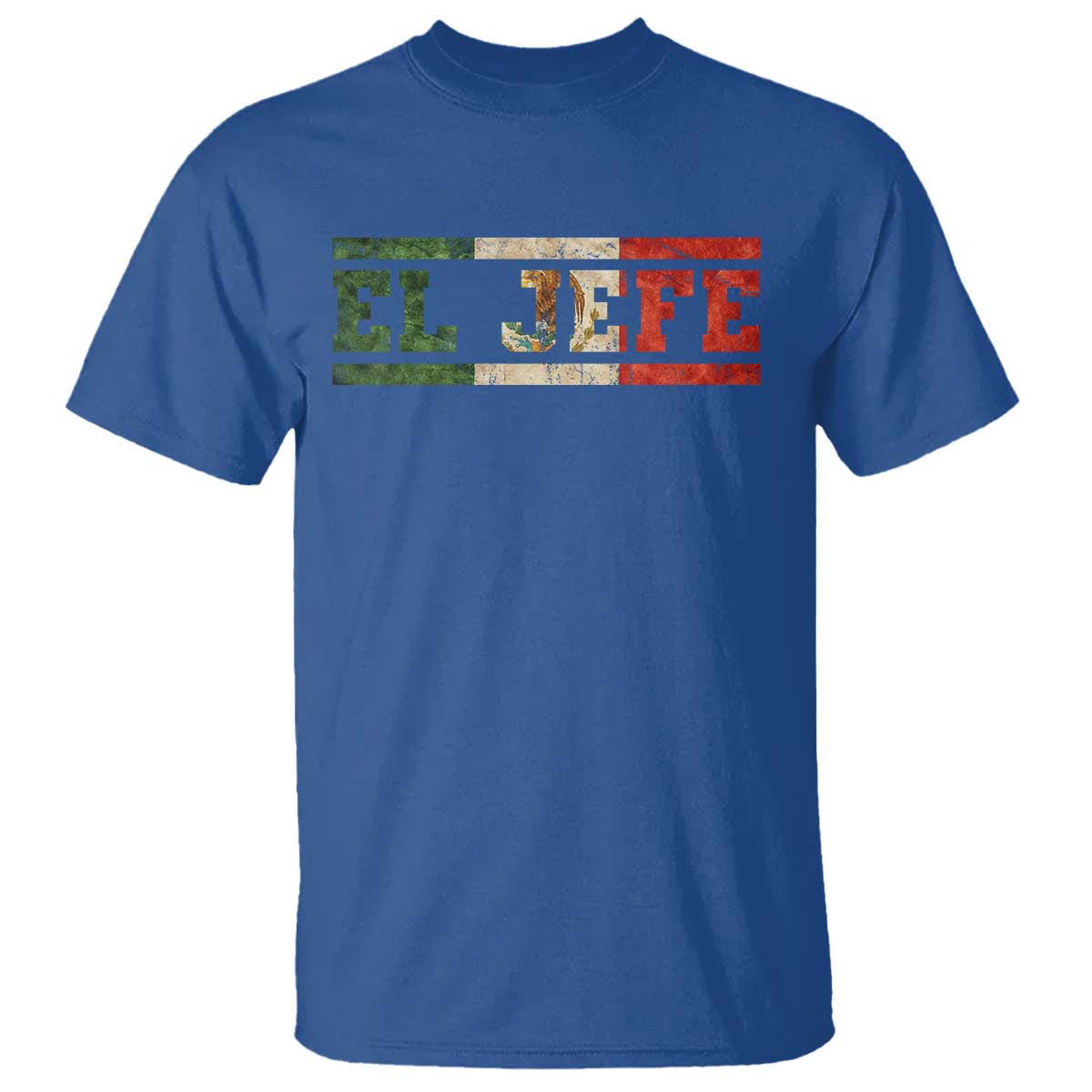 El Jefe T Shirt Funny Mexican Boss Spanish Slang TS11 Royal Blue Print Your Wear