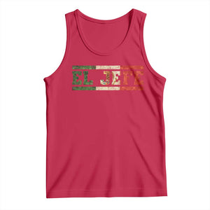 El Jefe Tank Top Funny Mexican Boss Spanish Slang TS11 Red Print Your Wear