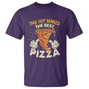 Pizza Baker T Shirt This Guy Makes The Best Pizza Food Lover TS11 Purple Print Your Wear