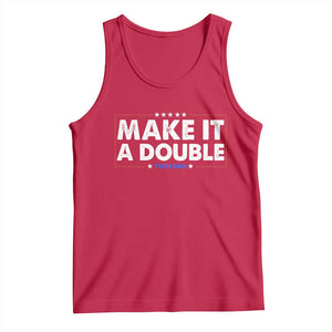 Make It A Double Twin Dad Tank Top Soon to Be Daddy Funny Father's Day TS11 Red Print Your Wear