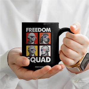 Freedom Squad Founding Fathers Coffee Mug American Revolution 4th of July TS11 Print Your Wear
