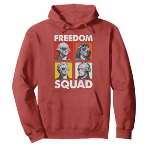 Freedom Squad Founding Fathers Hoodie American Revolution 4th of July TS11 Red Print Your Wear