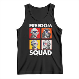 Freedom Squad Founding Fathers Tank Top American Revolution 4th of July TS11 Black Print Your Wear