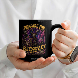 Prepare For Beeyatle Coffee Mug Funny Goat Wizard LitRPG Lover TS11 Print Your Wear