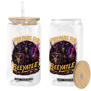 Prepare For Beeyatle Glass Can Funny Goat Wizard LitRPG Lover TS11 Print Your Wear