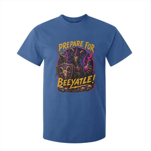 Prepare For Beeyatle T Shirt For Kid Funny Goat Wizard LitRPG Lover TS11 Royal Blue Print Your Wear