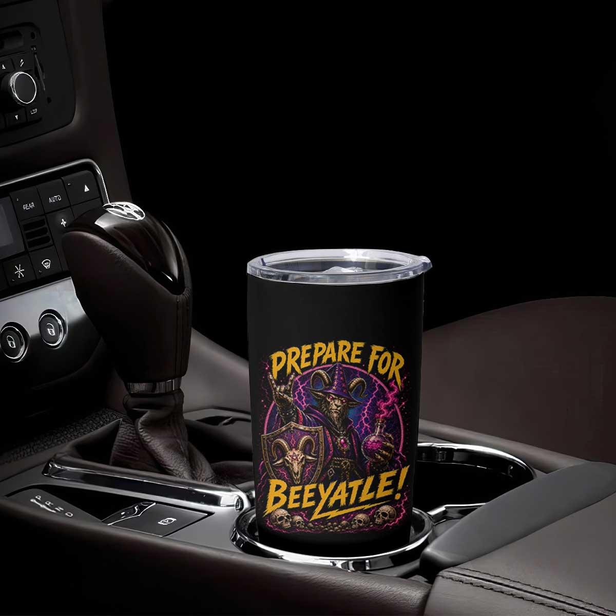 Prepare For Beeyatle Tumbler Cup Funny Goat Wizard LitRPG Lover TS11 Print Your Wear