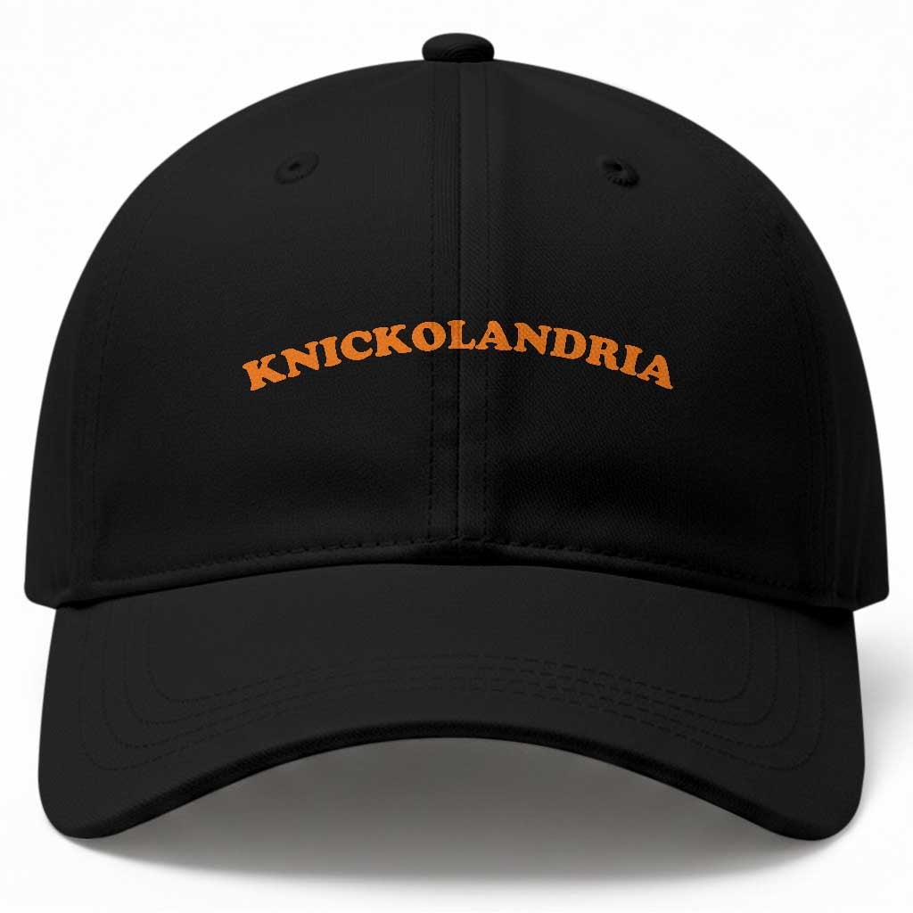 Knickolandria Funny Sports Saying for Fan Baseball Cap TS11 Print Your Wear