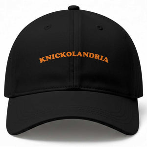 Knickolandria Funny Sports Saying for Fan Baseball Cap TS11 Print Your Wear