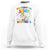 I'm Ready To Jump Into Pre-K Sweatshirt Back To School Rabbit Heart TS11 White Print Your Wear