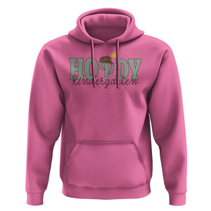 Howdy Kindergarten Teacher Hoodie Rodeo Country Western Cactus Cowboy TS11 Azalea Print Your Wear