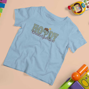 Howdy Kindergarten Teacher T Shirt For Kid Rodeo Country Western Cactus Cowboy TS11 Light Blue Print Your Wear