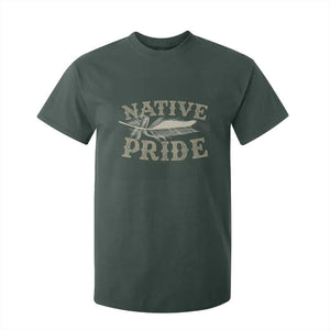 Native Pride T Shirt For Kid Native Indian American Day Indigenous Native American TS11 Dark Forest Green Print Your Wear