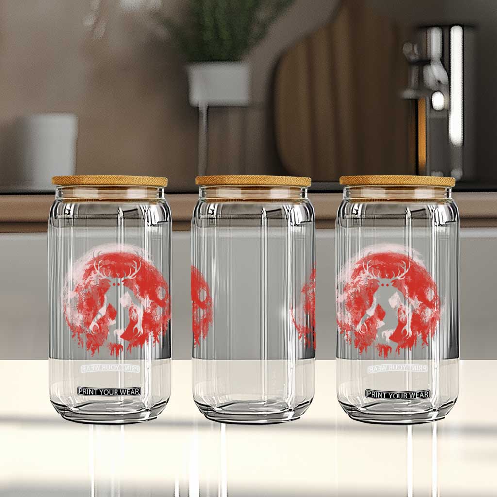 Wendigo Monster Glass Can Skinwalker Night Stroll Cryptid Full Moon Evil Monster TS11 Print Your Wear