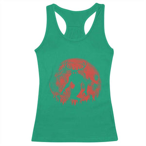Wendigo Monster Racerback Tank Top Skinwalker Night Stroll Cryptid Full Moon Evil Monster TS11 Irish Green Print Your Wear