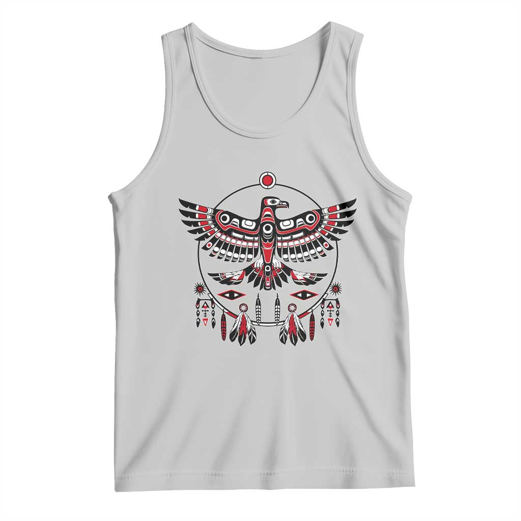Thunderbird Native American Northwest Coast Art Tank Top TS11 Ash Print Your Wear