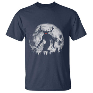 Wendigo Monster T Shirt Skinwalker Night Stroll Cryptid Full Moon TS11 Navy Print Your Wear