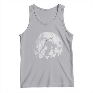 Wendigo Monster Tank Top Skinwalker Night Stroll Cryptid Full Moon TS11 Athletic Heather Print Your Wear