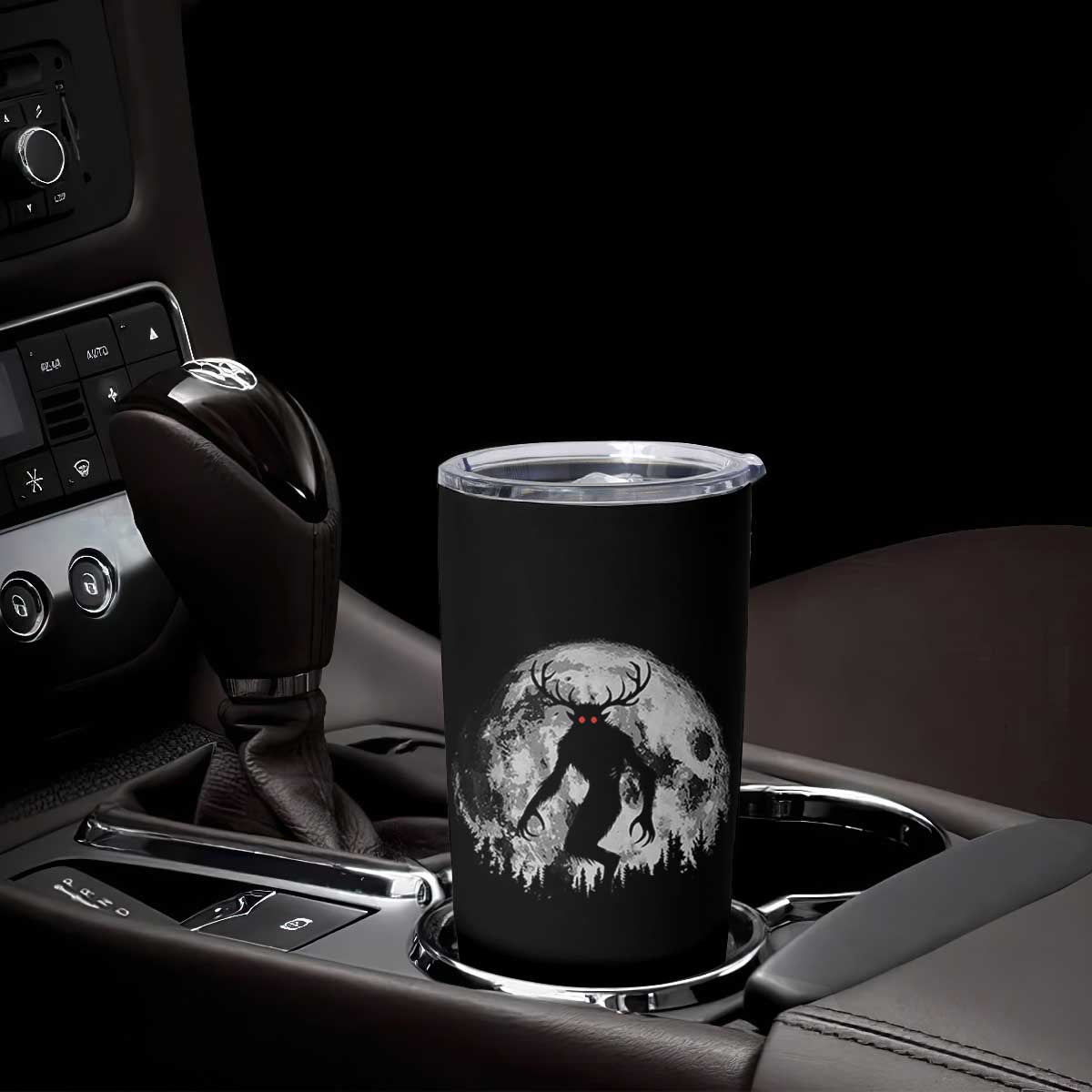Wendigo Monster Tumbler Cup Skinwalker Night Stroll Cryptid Full Moon TS11 Print Your Wear