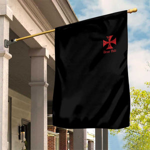 Deus Vult Catholic Knight Templar Crusader Cross Faith Garden Flag TS11 Print Your Wear