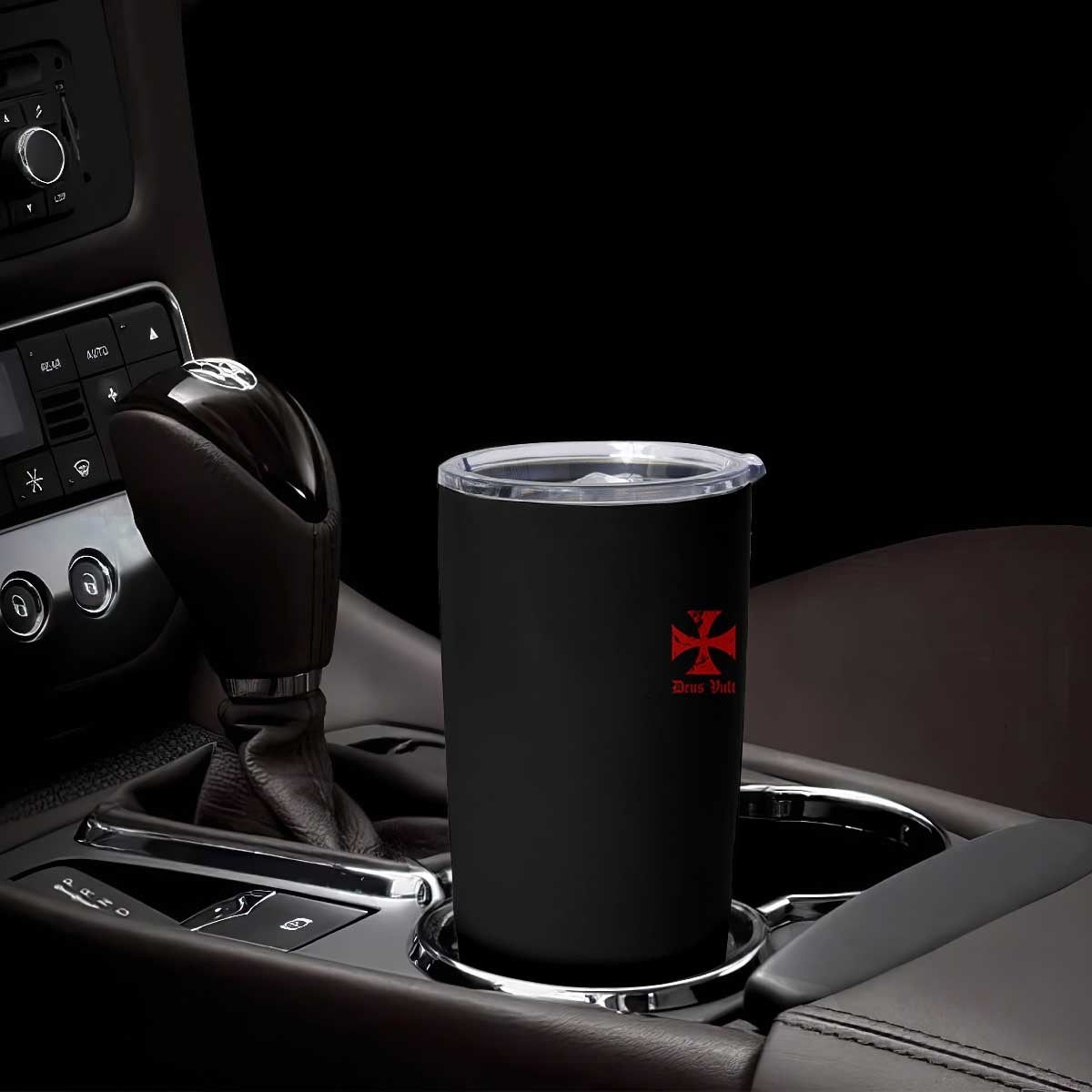 Deus Vult Catholic Knight Templar Crusader Cross Faith Tumbler Cup TS11 Print Your Wear