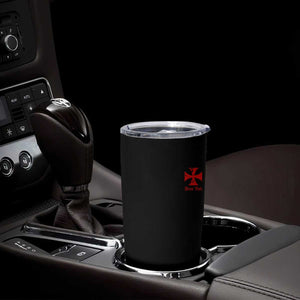 Deus Vult Catholic Knight Templar Crusader Cross Faith Tumbler Cup TS11 Print Your Wear