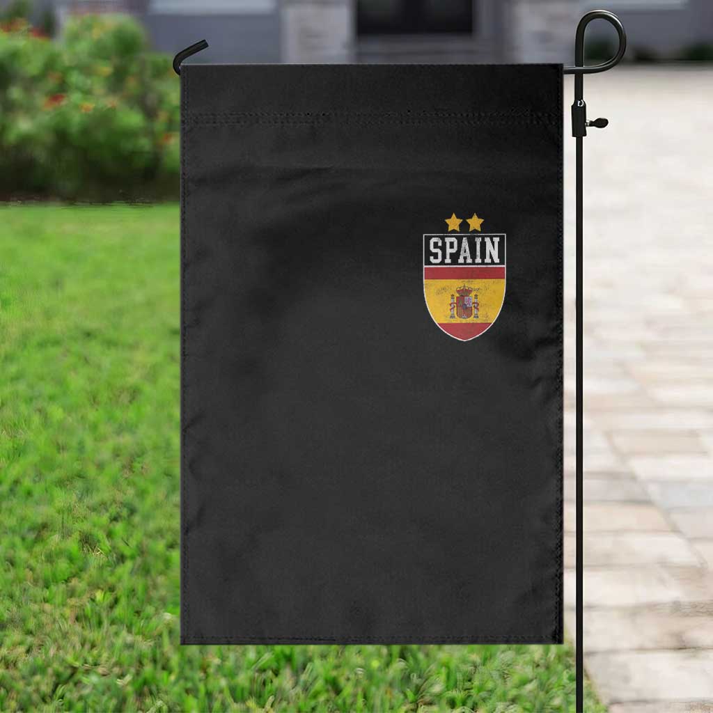 Spain 2nd Star Espana Football Crest Garden Flag TS11 Print Your Wear