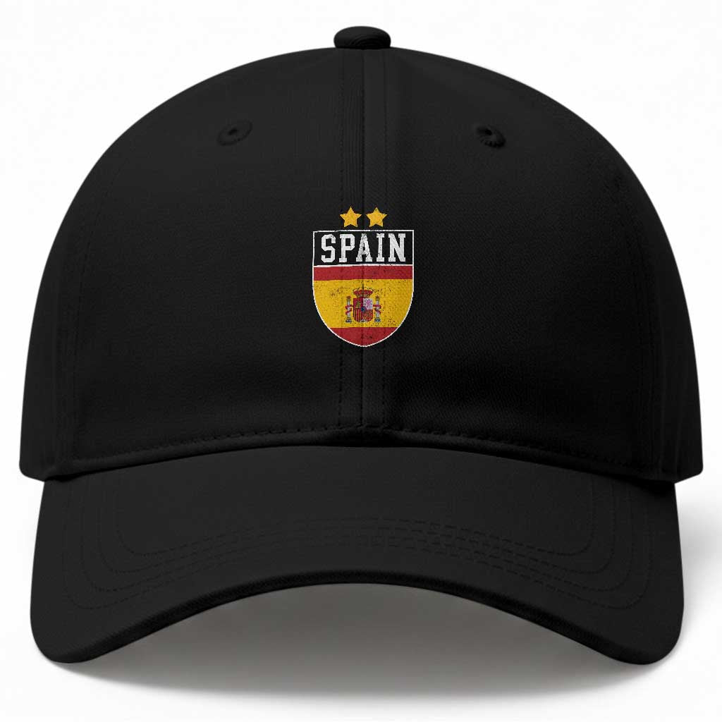 Spain 2nd Star Espana Football Crest Baseball Cap TS11 Print Your Wear