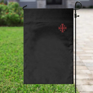 Vintage Catholic Knight Templar Jerusalem Cross Garden Flag TS11 Print Your Wear