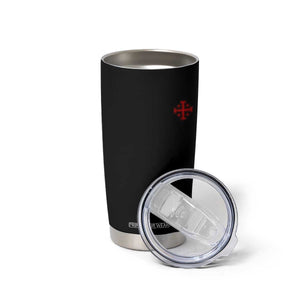 Vintage Catholic Knight Templar Jerusalem Cross Tumbler Cup TS11 Print Your Wear