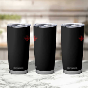 Vintage Catholic Knight Templar Jerusalem Cross Tumbler Cup TS11 Print Your Wear