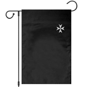 Knights Hospitaller Vintage Maltese Cross Catholic Christian Garden Flag TS11 Black Print Your Wear