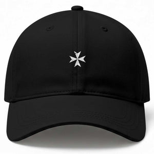 Knights Hospitaller Vintage Maltese Cross Catholic Christian Baseball Cap TS11 Print Your Wear