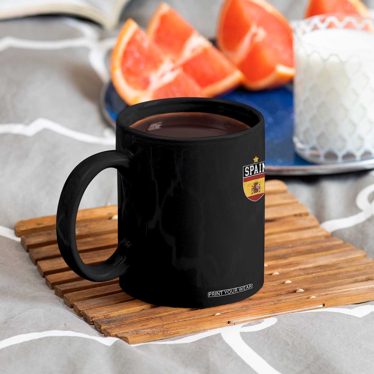 Spain 1st Star Espana Football Crest Coffee Mug TS11 Print Your Wear