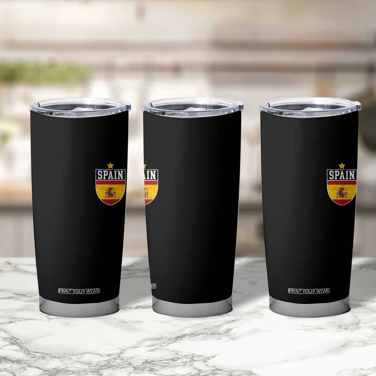 Spain 1st Star Espana Football Crest Tumbler Cup TS11 Print Your Wear