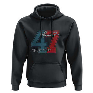 Harris Walz 2024 Hoodie Kamala Support 47th President Signature TS11 Black Print Your Wear