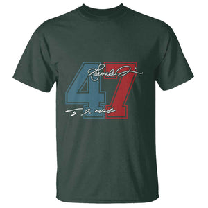 Harris Walz 2024 T Shirt Kamala Support 47th President Signature TS11 Dark Forest Green Print Your Wear