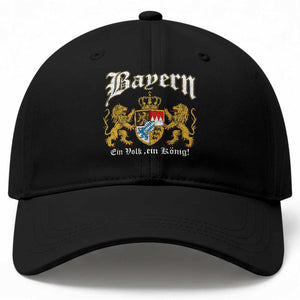 Bavarian German Pride Baseball Cap Bayern Ein Volk Ein Konig TS11 Print Your Wear