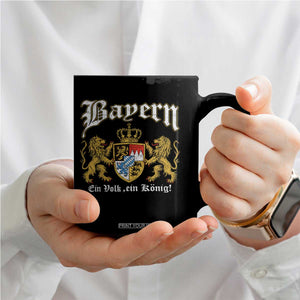 Bavarian German Pride Coffee Mug Bayern Ein Volk Ein Konig TS11 Print Your Wear