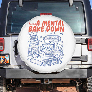 Having A Mental Bake Down Retro Funny Baking Baker Spare Tire Cover Pastry Chef Gifts
