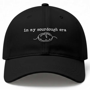 In My Sourdough Era Funny Bread Baker Minimalist Baseball Cap