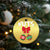 Funny Xmas Couple Christmas Ornament Chest Nuts Baubles TS11 Print Your Wear