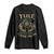 Yule Never Guess Where Christmas Come From Long Sleeve Shirt Pentagram Circle TS11 Black Print Your Wear