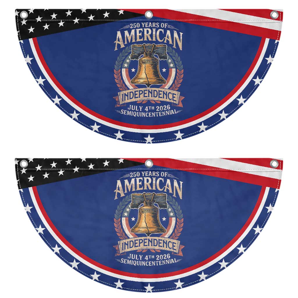 250 years Of America Independence Patriotic Fan Flag 250th American Anniversary Liberty Bell TS11 2pcs pack Classic Navy Print Your Wear