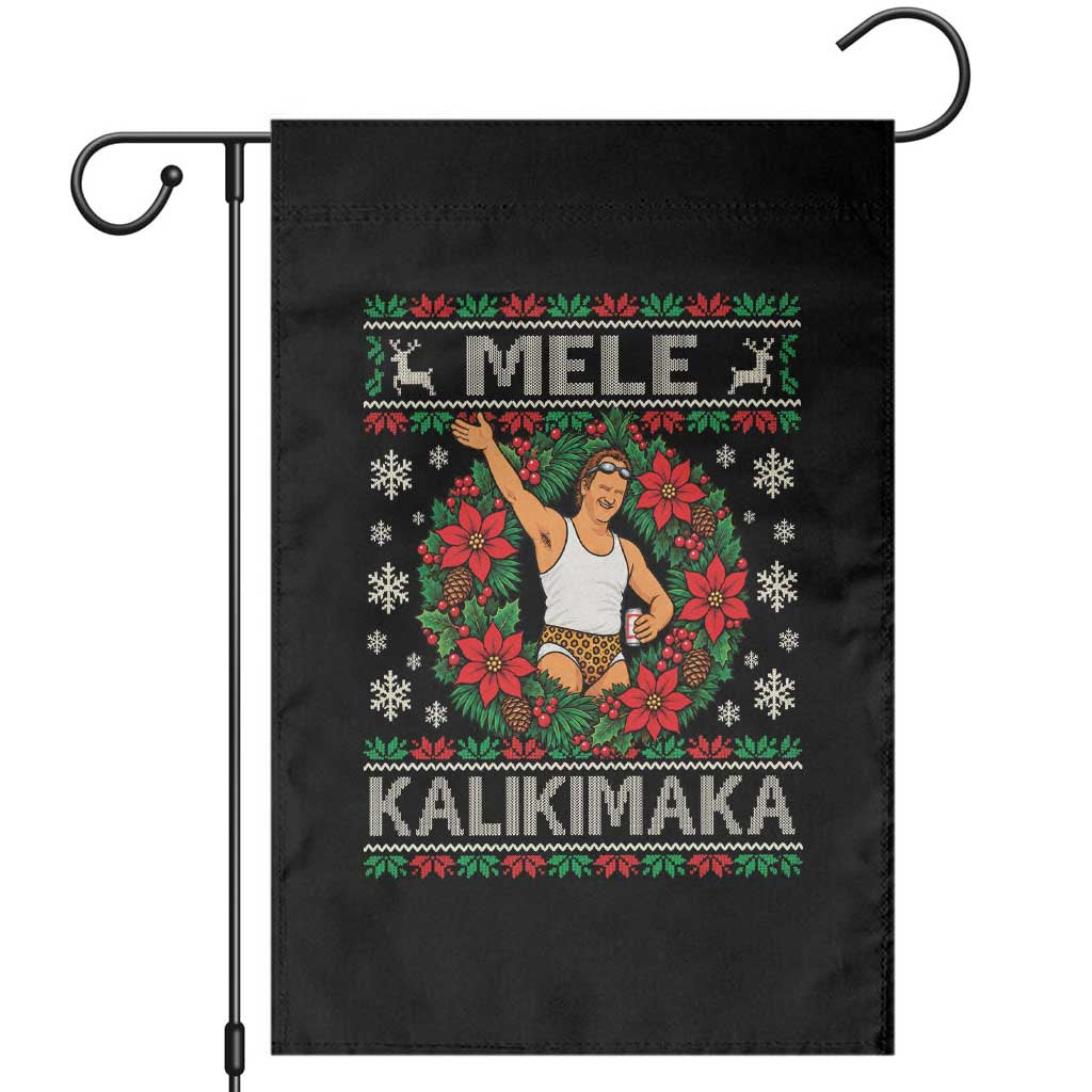 Mele Kalikimaka Funny Christmas In Hawaii Movie Vacation Garden Flag