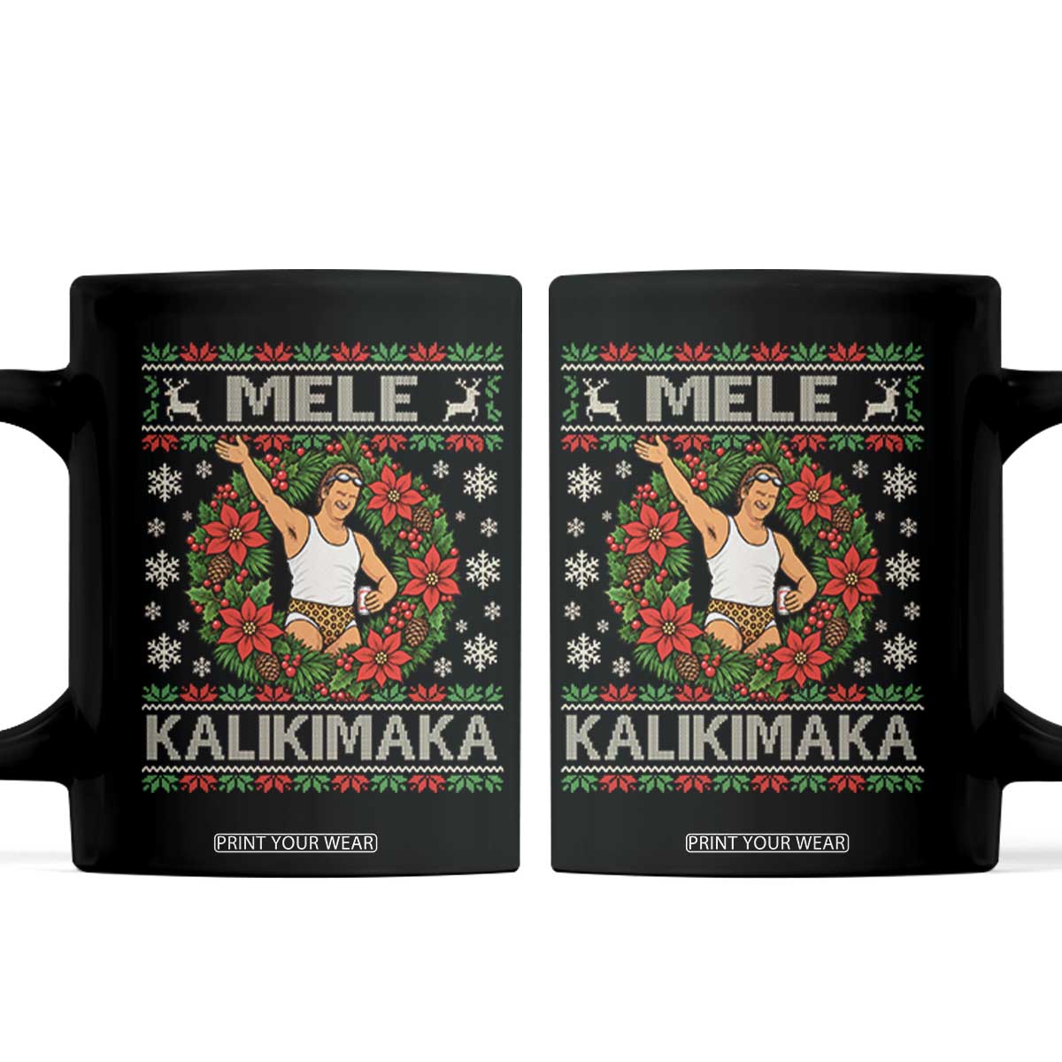 Mele Kalikimaka Funny Christmas In Hawaii Movie Vacation Coffee Mug