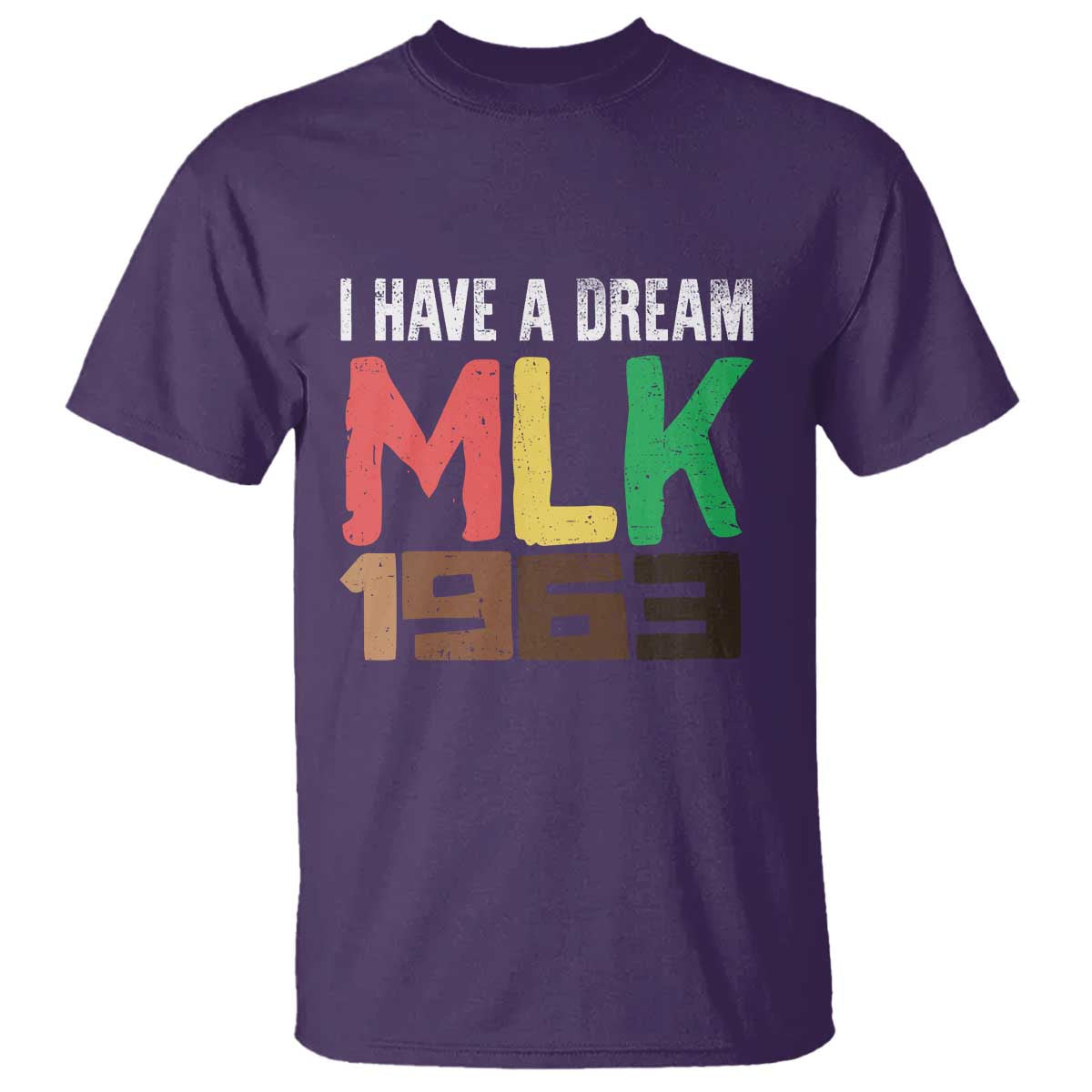 I Have A Dream Martin Luther King T Shirt MLK Day 1963 Speech TS11 Purple Print Your Wear